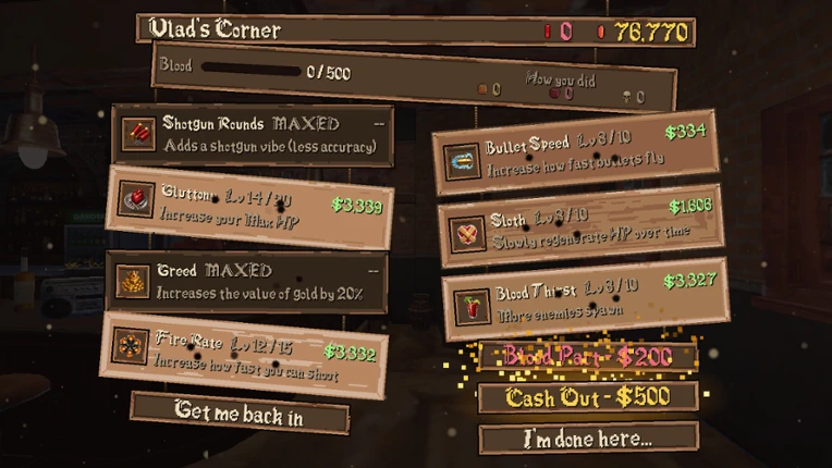 Blood Money screenshot