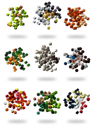 Cube Crowd - 3D brain puzzle - screenshot