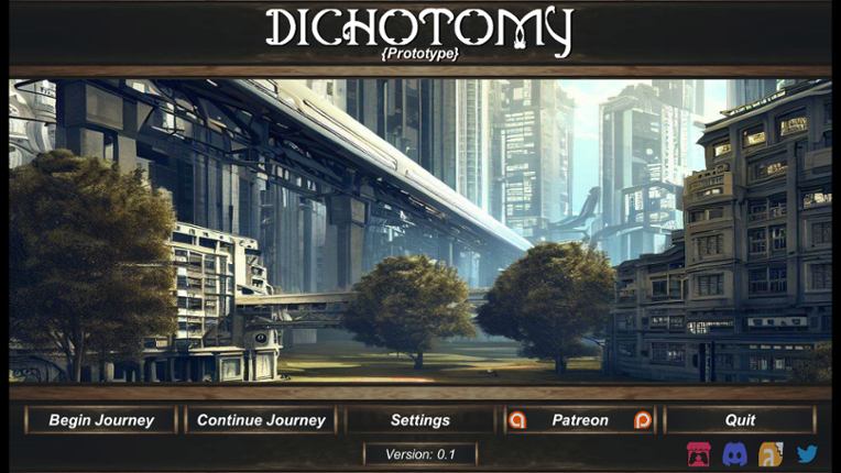 Dichotomy (NSFW Furry Prototype Game) Game Cover