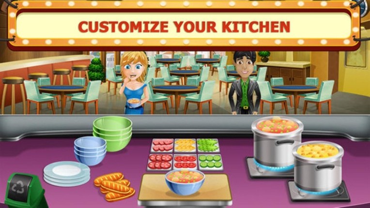 Dream Cooking Chef - Fast Food Restaurant Kitchen Story screenshot