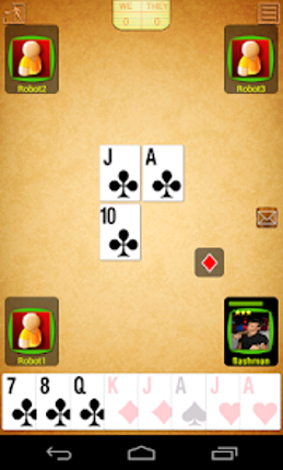 Belot online (Bridge-Belote) screenshot