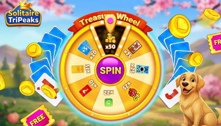 Classic Solitaire TriPeaks screenshot