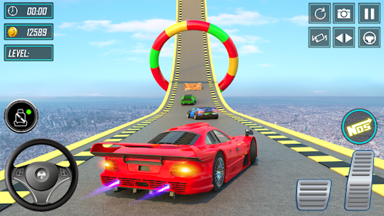 Impossible Mega Ramp Car Stunt screenshot