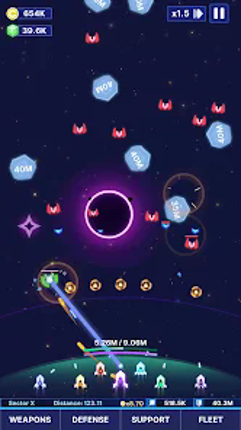 Idle Space Fleet Image