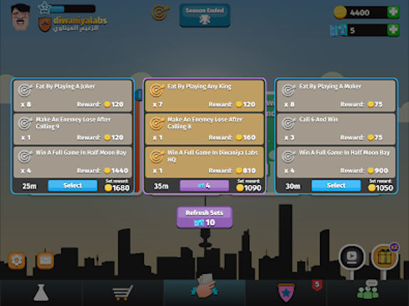 iKout: The Kout Game screenshot