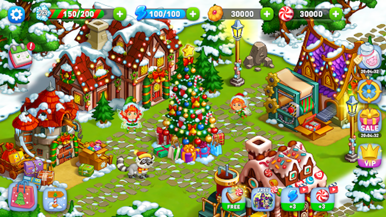 Snow Farm - Santa Family story screenshot