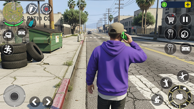 Gangster Car Driving Simulator screenshot