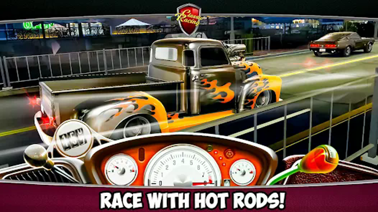 Classic Drag Racing Car Game Image