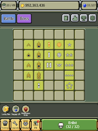 Raising Rank Insignia screenshot