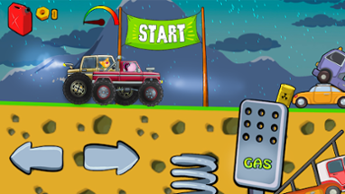 Kids Monster Truck Racing Game Image