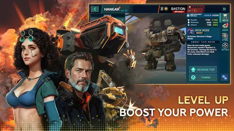 Mech vs Aliens: War Robots RPG screenshot