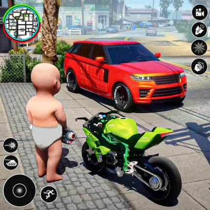 Baby Vice Town Spider Fighting Image