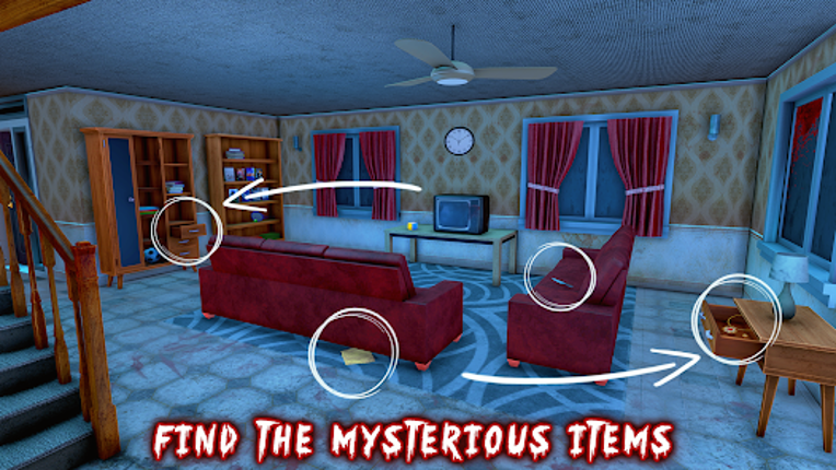 Scary Ring Escape Horror House screenshot