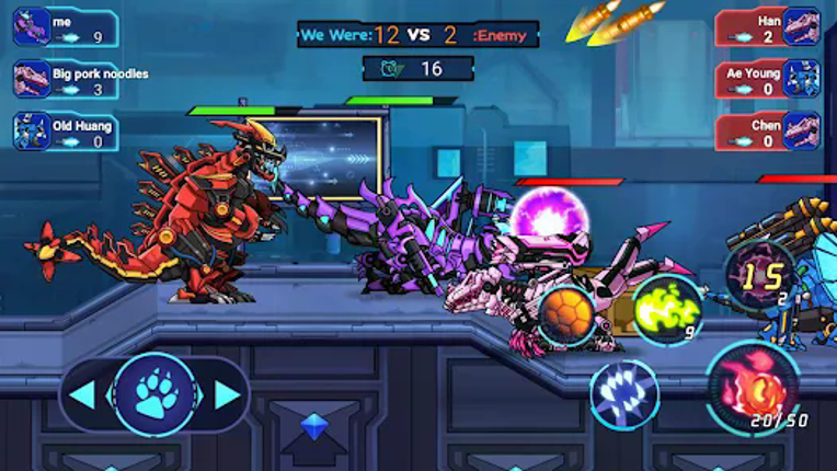 Mech Dinosaur War screenshot