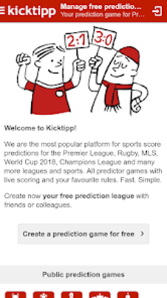 Kicktipp - The predictor game Image