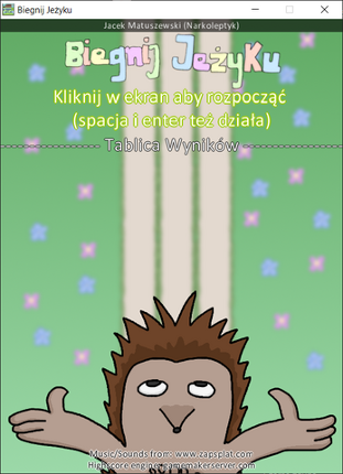Biegnij Jeżyku! (eng: Run Hedgehog!) Image