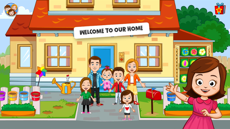 My Town Home: Family Playhouse Game Cover