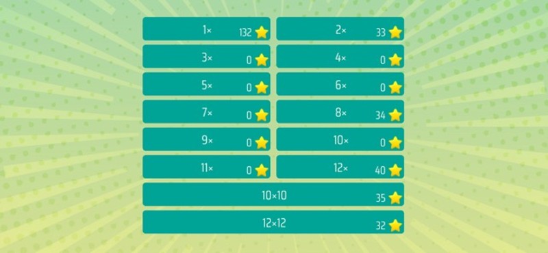 Math Shot Multiplication Table Image