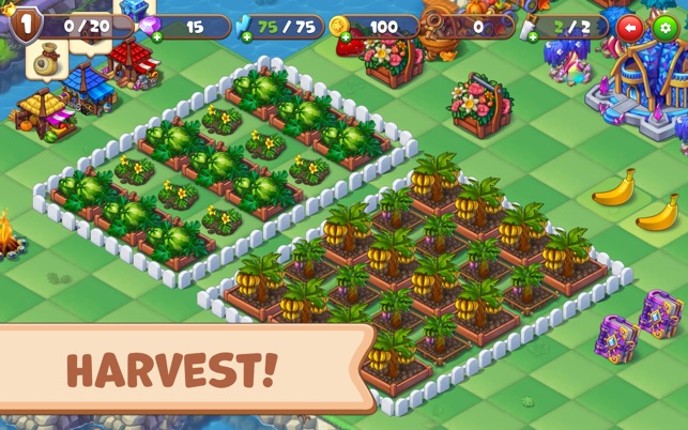 Mergest Kingdom: merge puzzle screenshot