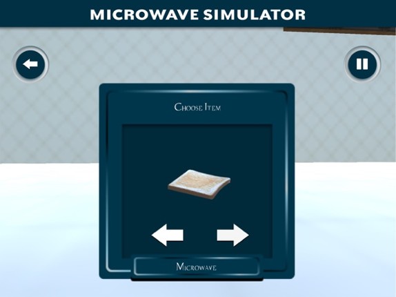 Microwave Simulator 3D Timer screenshot