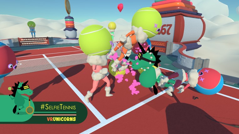 #SelfieTennis screenshot