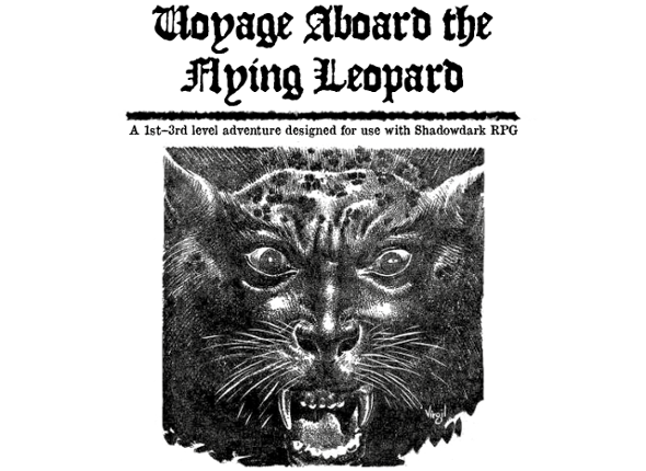 Shadowdark: Voyage Aboard the Flying Leopard Image