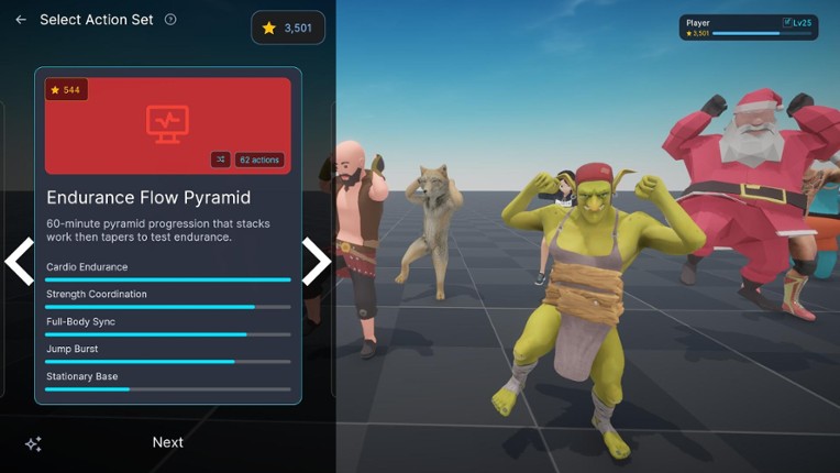 Super Rhythm Fitness Simulator screenshot