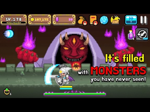 Tap Knight : Dragon's Attack screenshot
