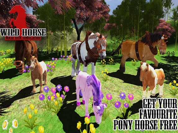 Wild Horse Maze Runner Simulator 2017 screenshot