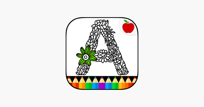 Adult Coloring Books: Alphabet Image