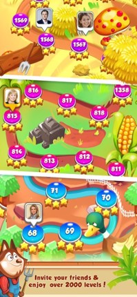 Bubble Shooter - Farm Pop Game screenshot