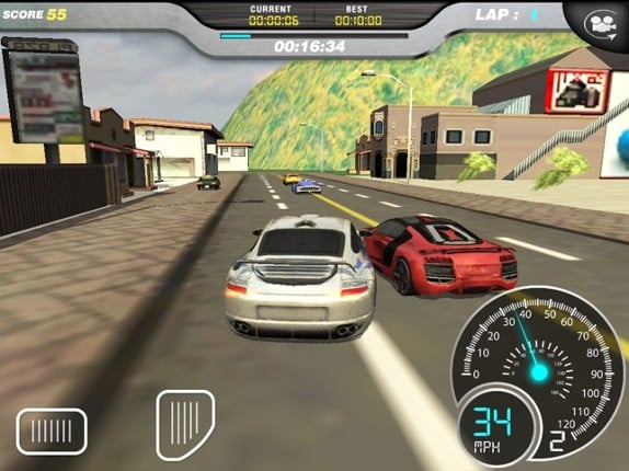 Burning Wheels Car Racer 3D screenshot