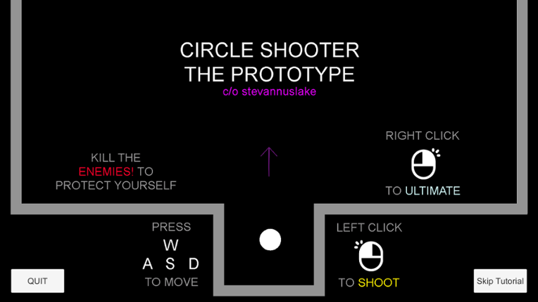 Circle Shooter The Prototype Image