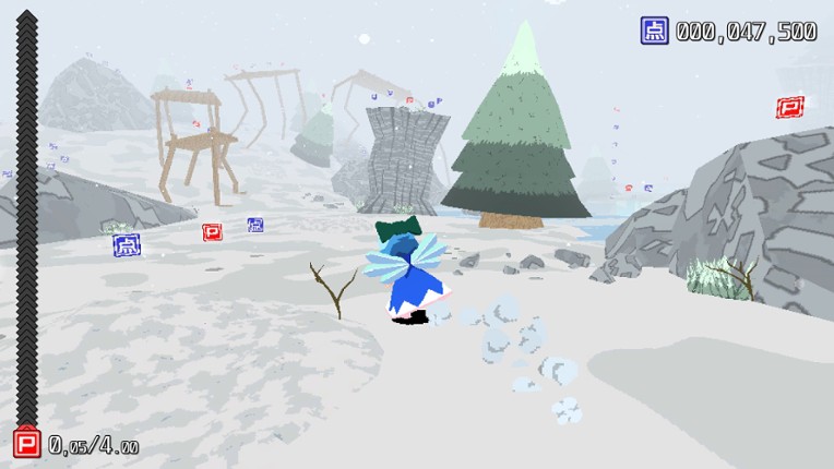 Cirno! Lifts a Boulder screenshot