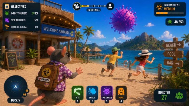 Cruise Hantavirus Simulator Image