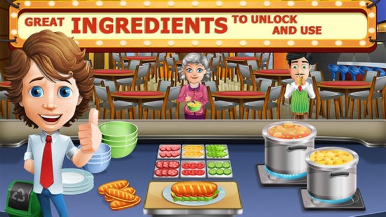Dream Cooking Chef - Fast Food Restaurant Kitchen Story screenshot