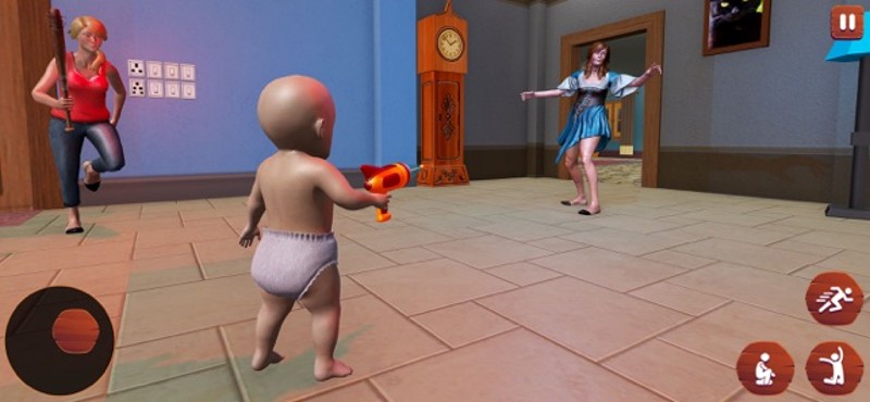 Evil Baby In Scary Granny Life screenshot