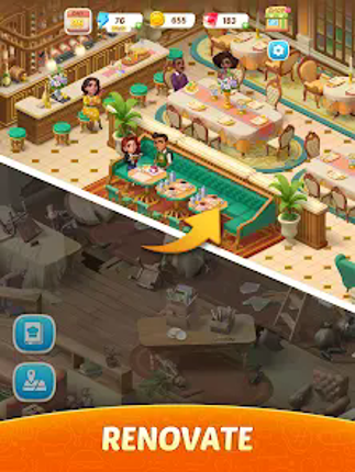 Flambé: Merge & Cook screenshot