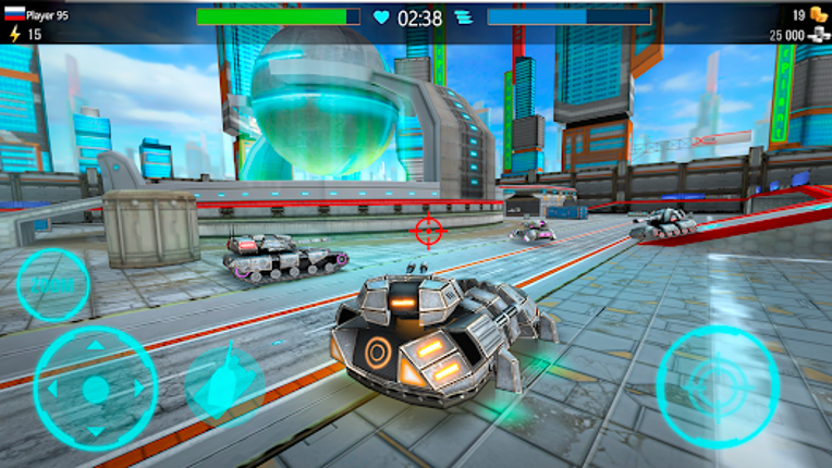 Iron Tanks: War Games Online screenshot