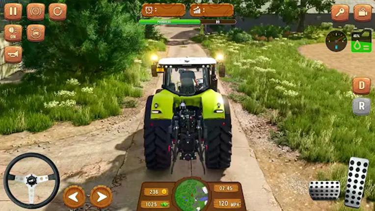 Farm Simulator Tractor Game screenshot