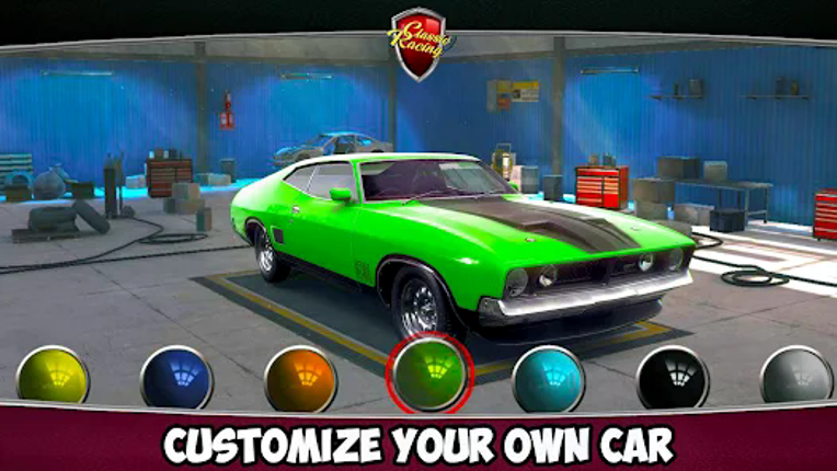 Classic Drag Racing Car Game screenshot