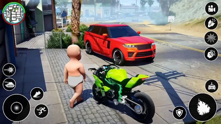 Baby Vice Town Spider Fighting screenshot
