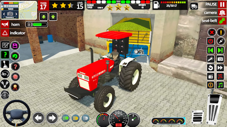 Indian Tractor Games Simulator Image