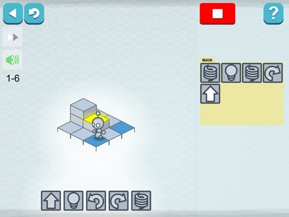Lightbot : Programming Puzzles screenshot