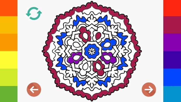Mandala Coloring Book 2017 screenshot