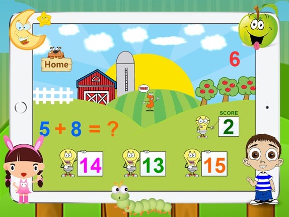 Math For Kids - free games educational learning and training Image