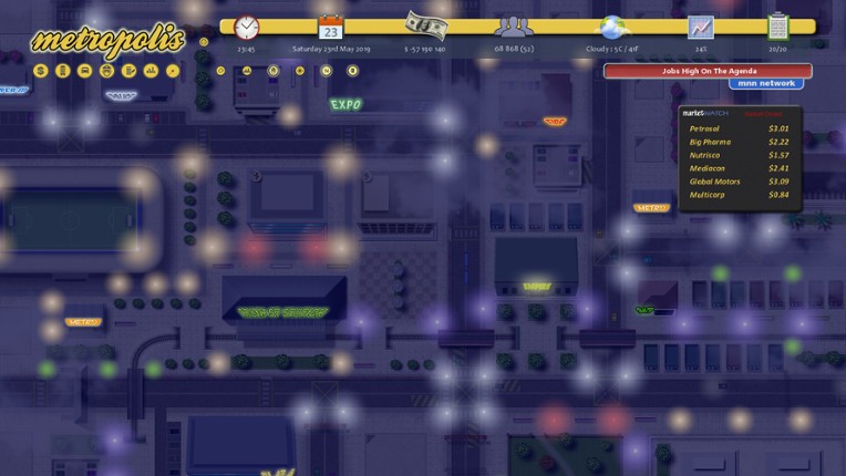 Metropolis screenshot