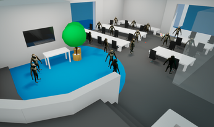 Monkey Office Simulator screenshot