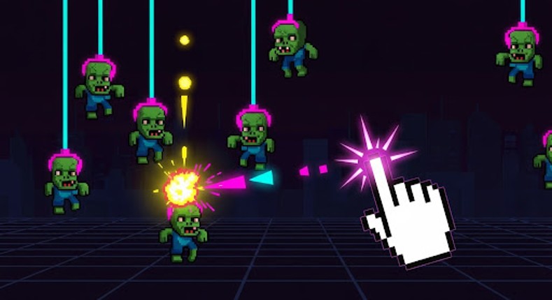 Neon Zombie Siege Image