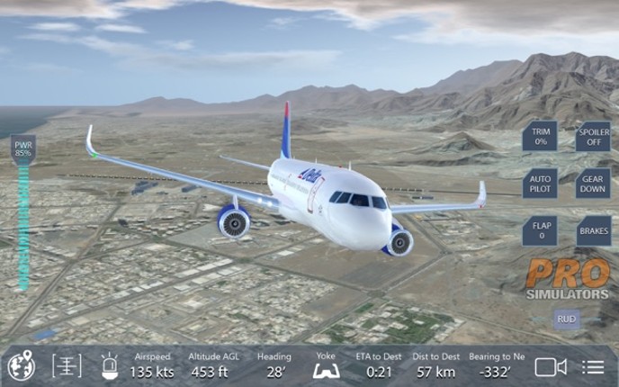 Pro Flight Simulator Dubai Premium Image
